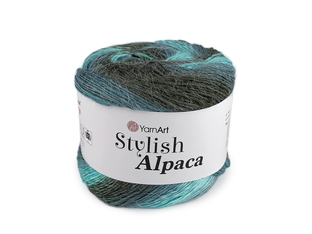 Pletací příze Stylish Alpaca 150 g, střední, 1 (7701) lososová tmavá