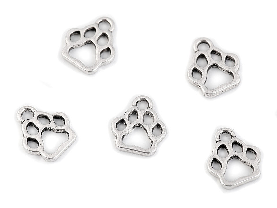 Prívesok labka psíka 11x13 mm