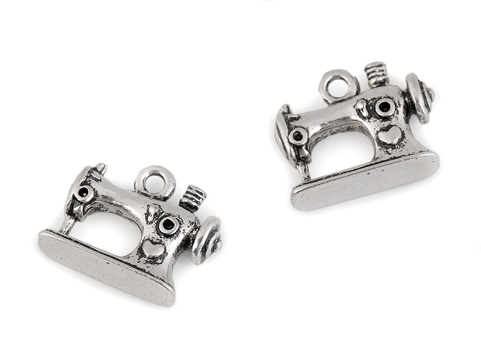 Prívesok šijací stroj 13x16 mm