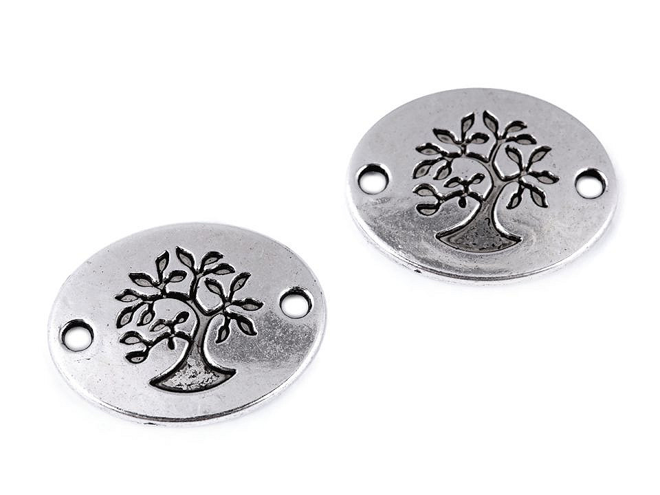 Našívací diel strom života 17x22 mm