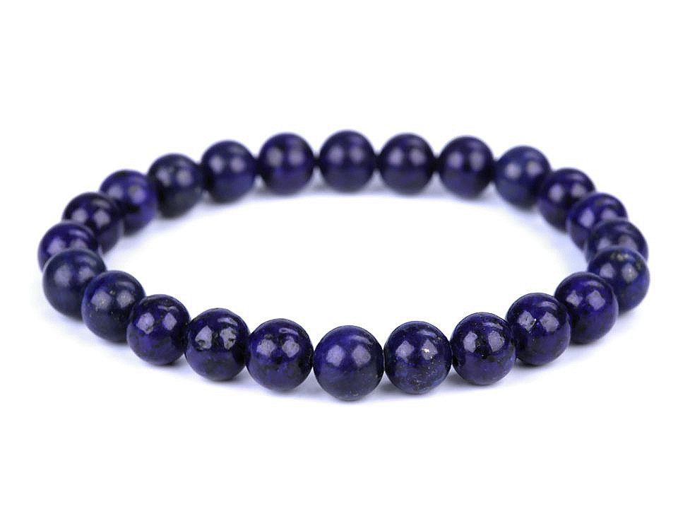 Náramok z minerálov, lapis lazuli
