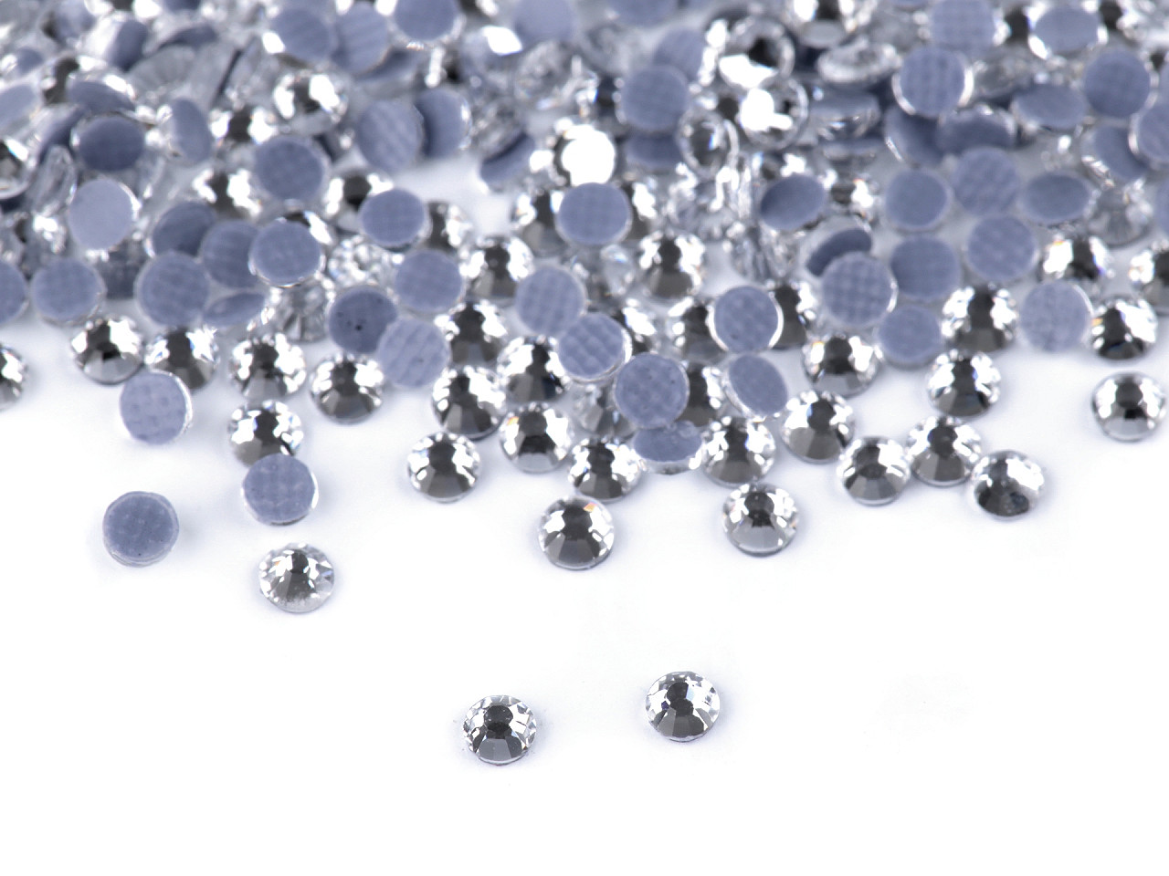 Nažehlovací kamínky hotfix velikost SS6, malé, 4 černá