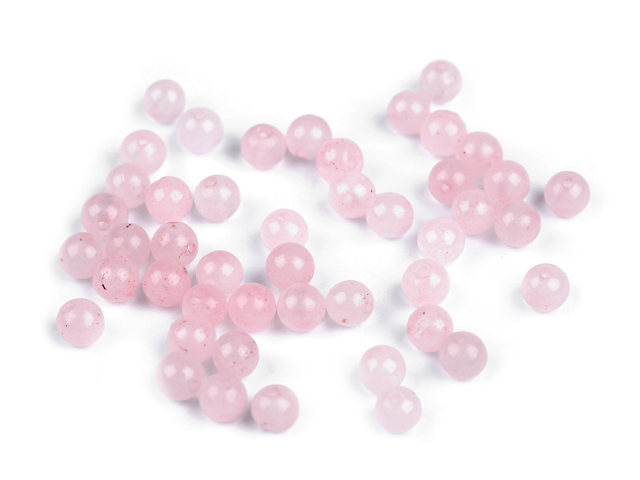 Minerálne korálky Ruženín Ø4 mm