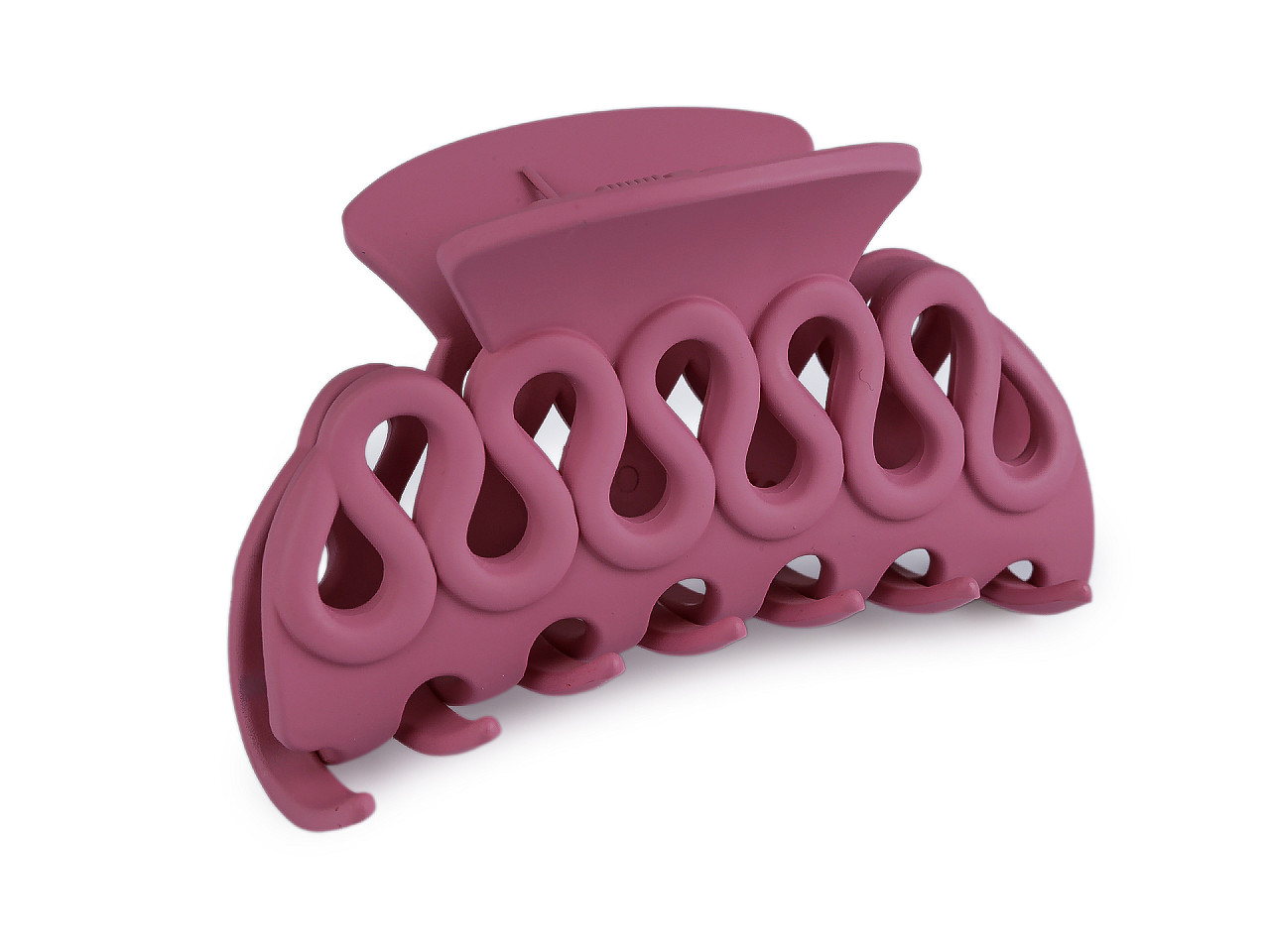 Skřipec do vlasů, malé, 9 béžová sytá