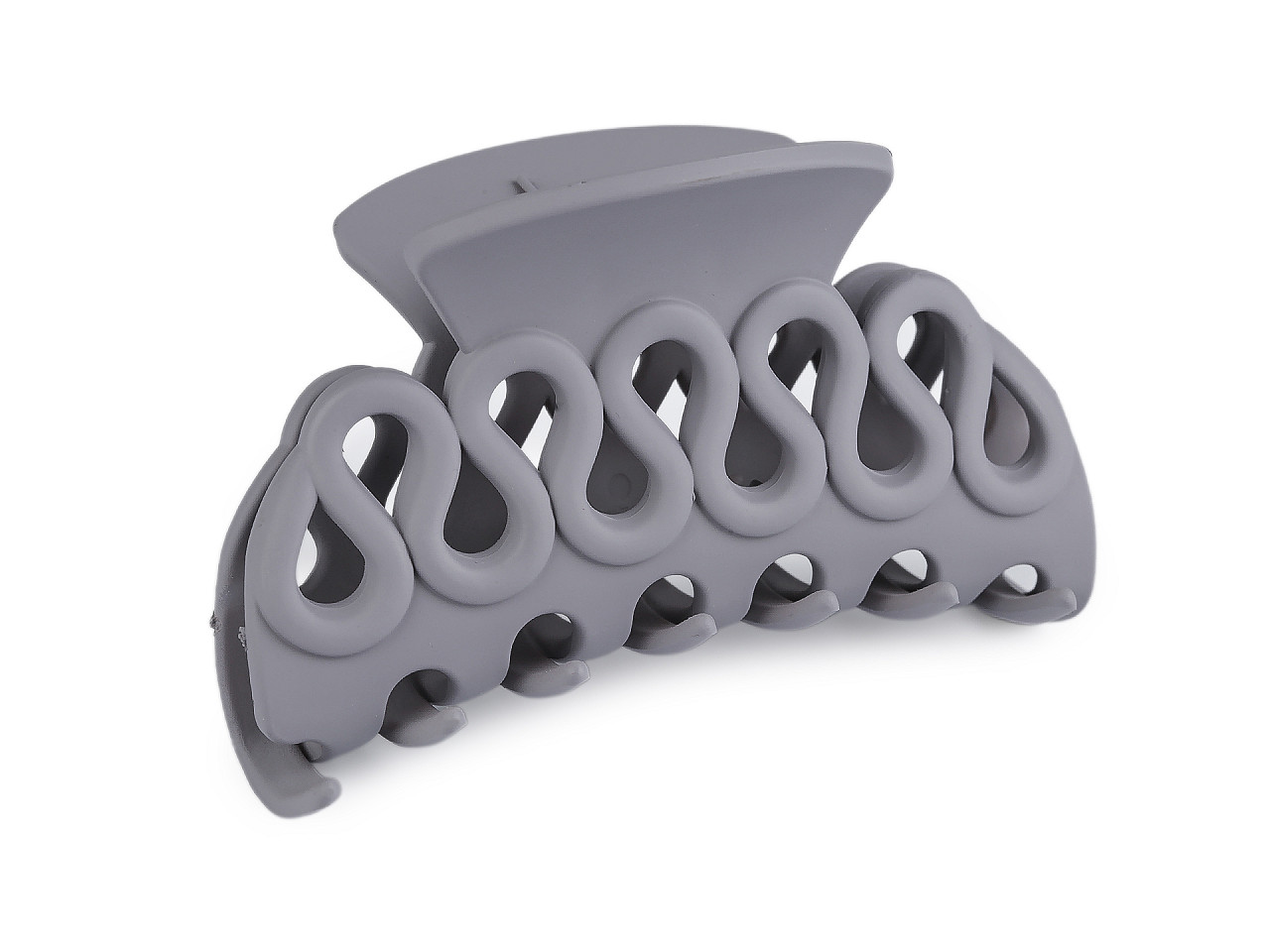 Skřipec do vlasů, malé, 9 béžová sytá