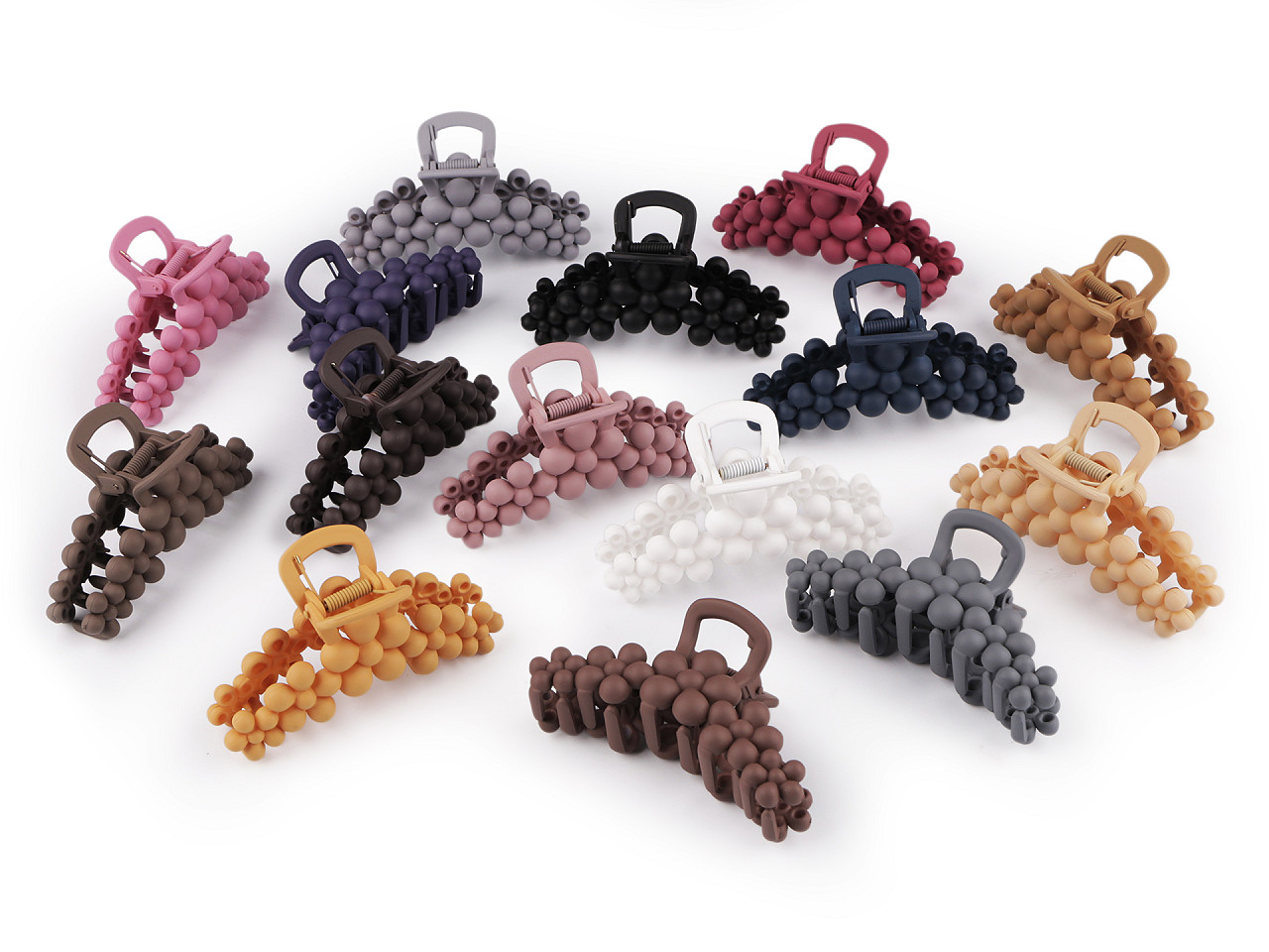 Skřipec do vlasů, malé, 27 černá