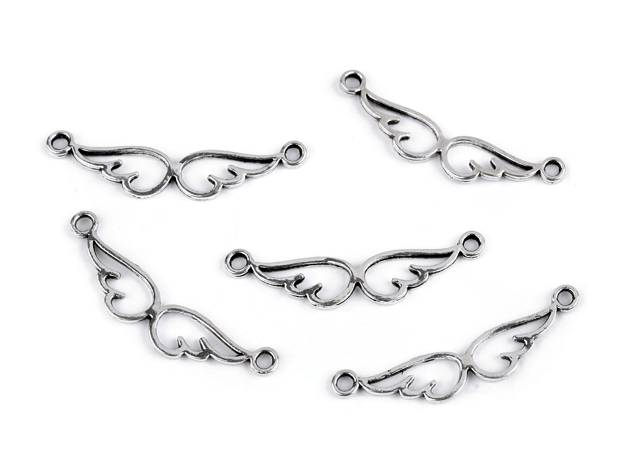 Ozdobný diel/prívesok krídla 8x31 mm