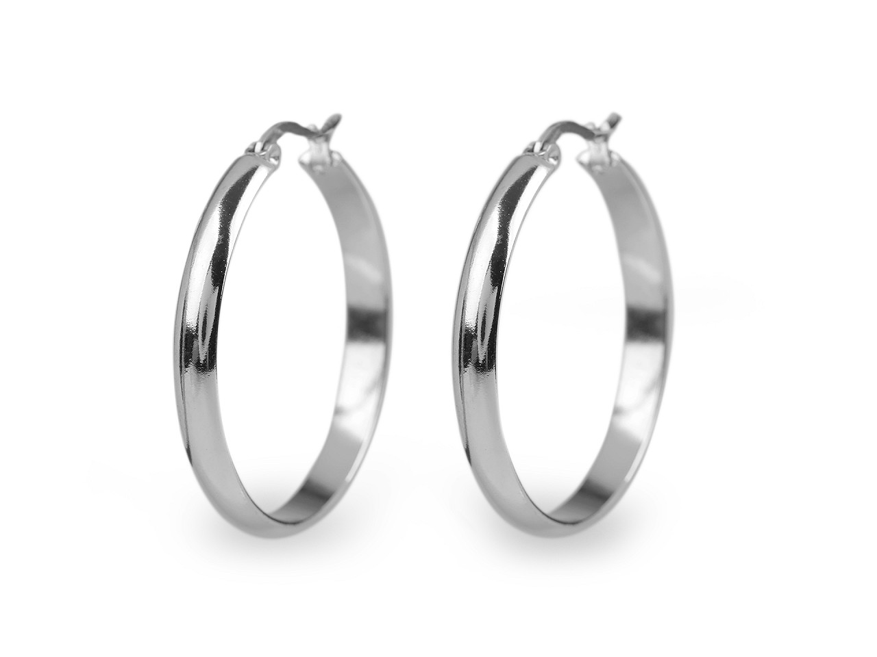 Náušnice z nerezovej ocele kruhy