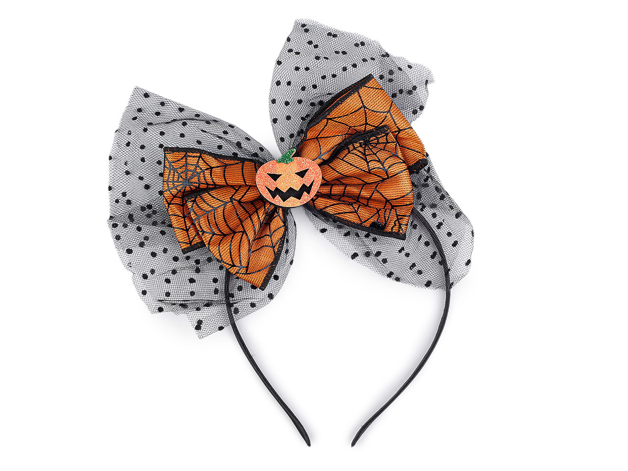 Čelenka do vlasov Halloween / čarodejnica