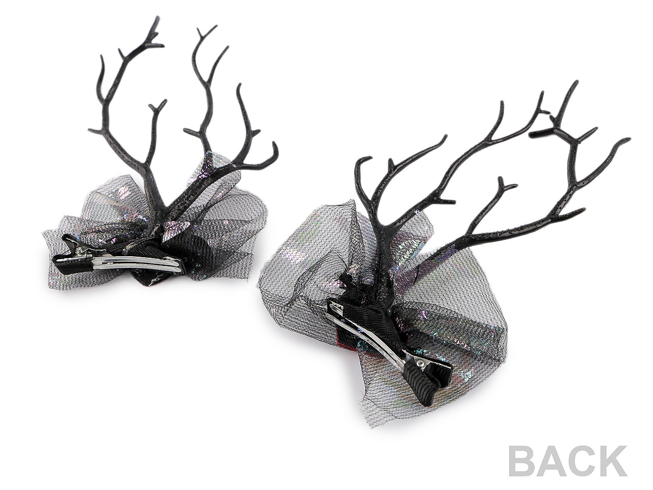 Párty sponky do vlasov Halloween / čarodejnica