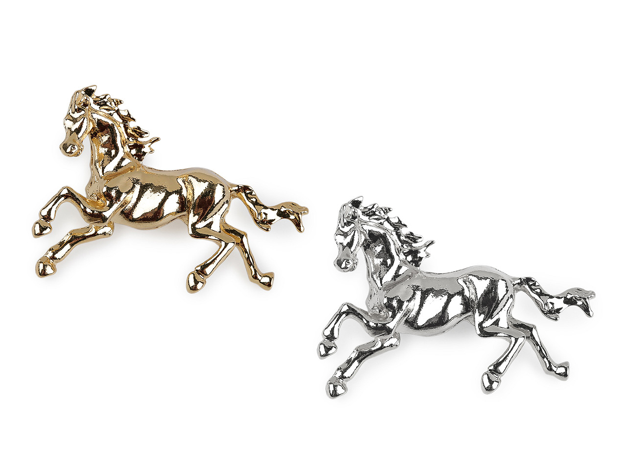 Brož kůň, střední, 2 zlatá