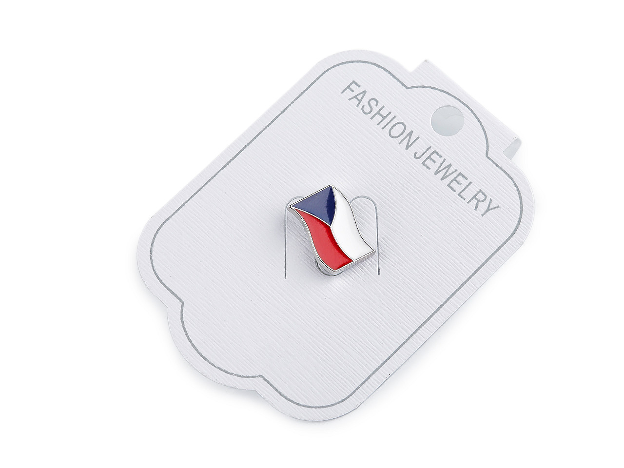 Brož / odznak mini vlajka Česká republika, malé, viz foto