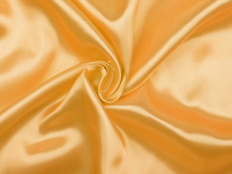 Satin yardage, golden medium, 1 m