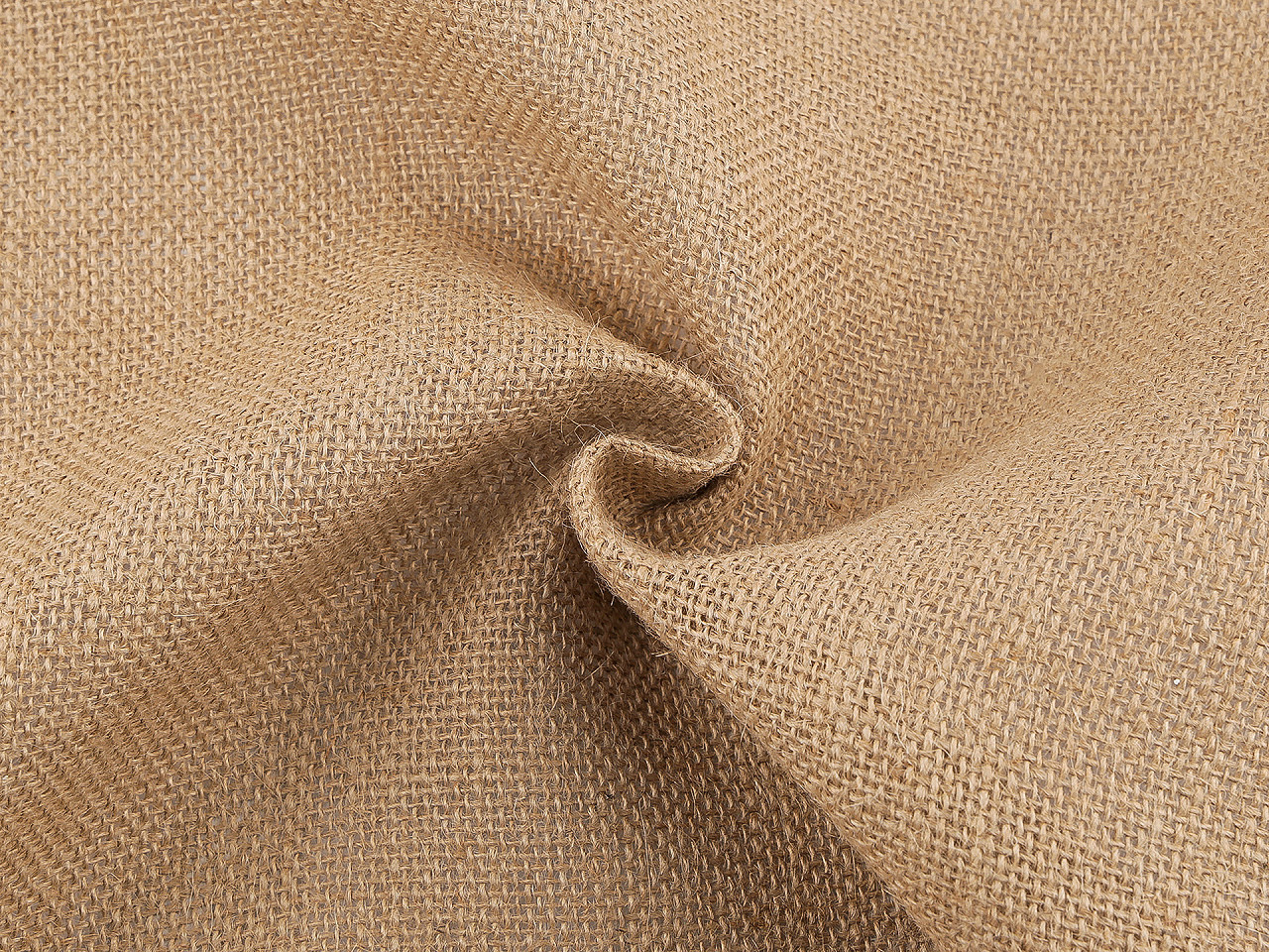 Přírodní juta metráž, střední, režná přírodní