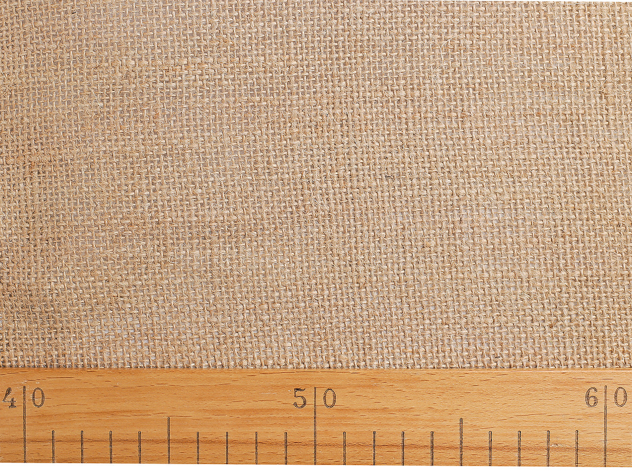 Přírodní juta metráž, střední, režná přírodní