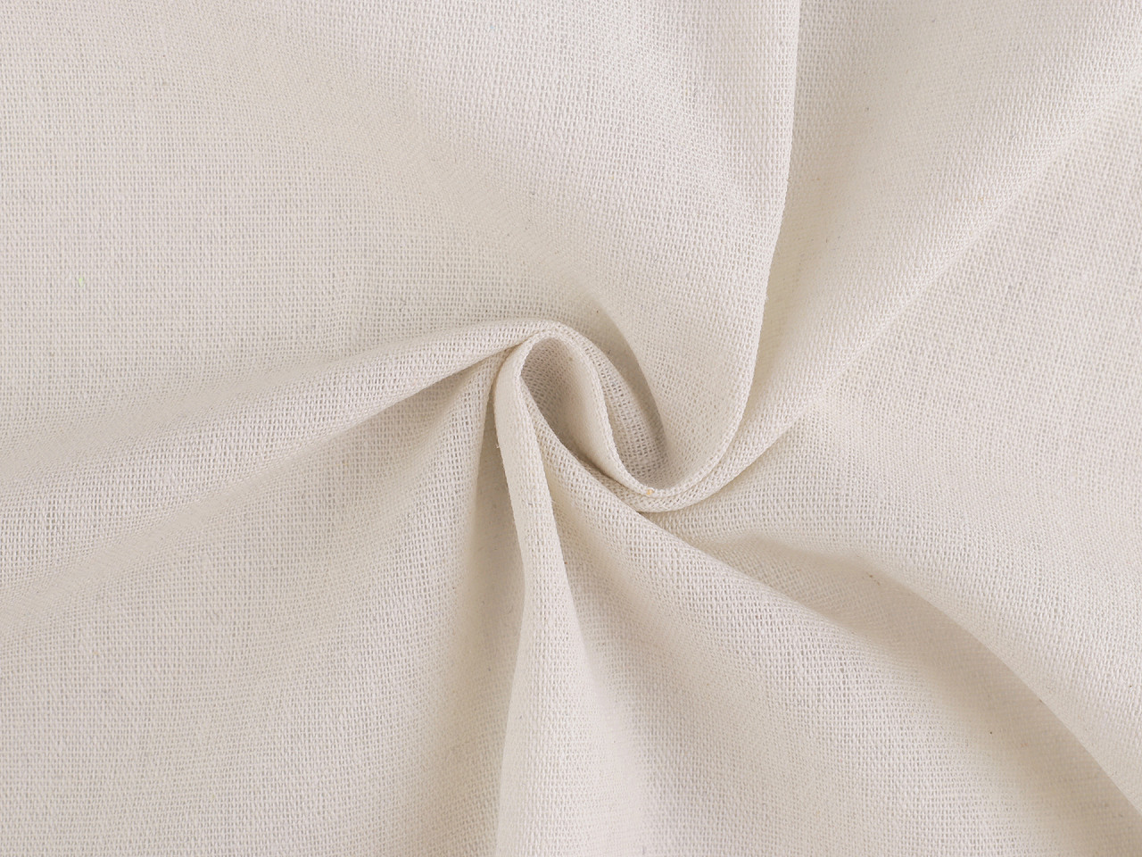 Bavlněná látka / imitace lnu, střední, 9 (12) šedá světlá