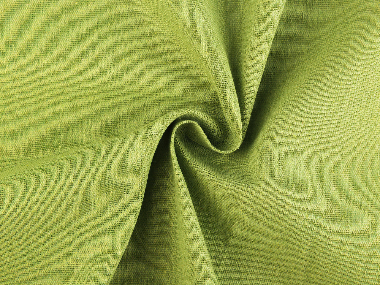 Bavlněná látka / imitace lnu, střední, 13 (41) fialová sv.