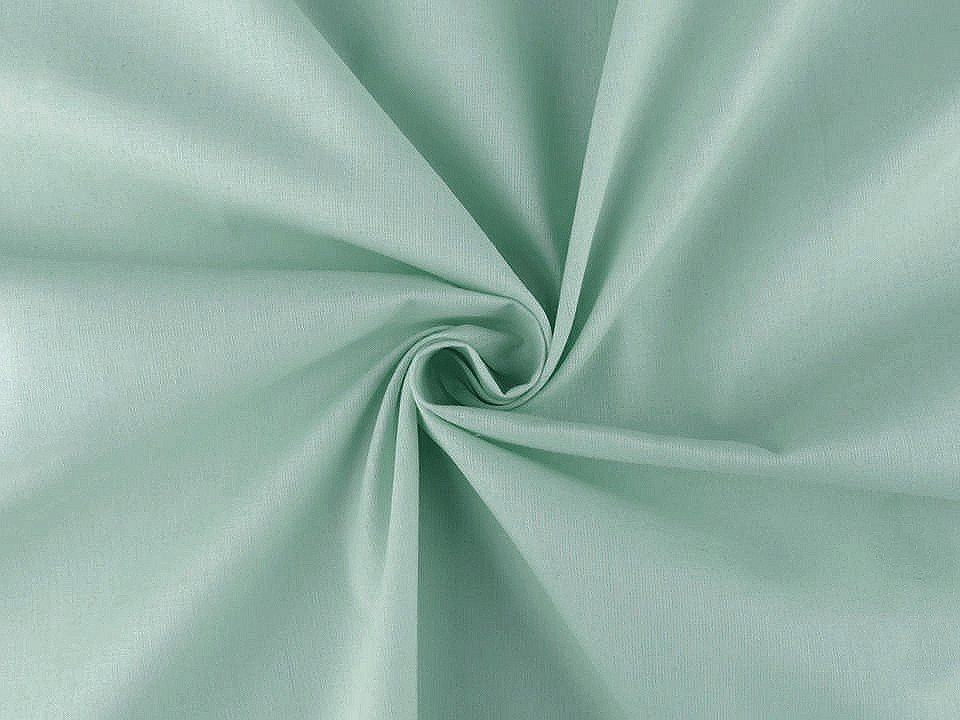 Bavlněná látka / plátno jednobarevná, střední, 47 (87) terakota