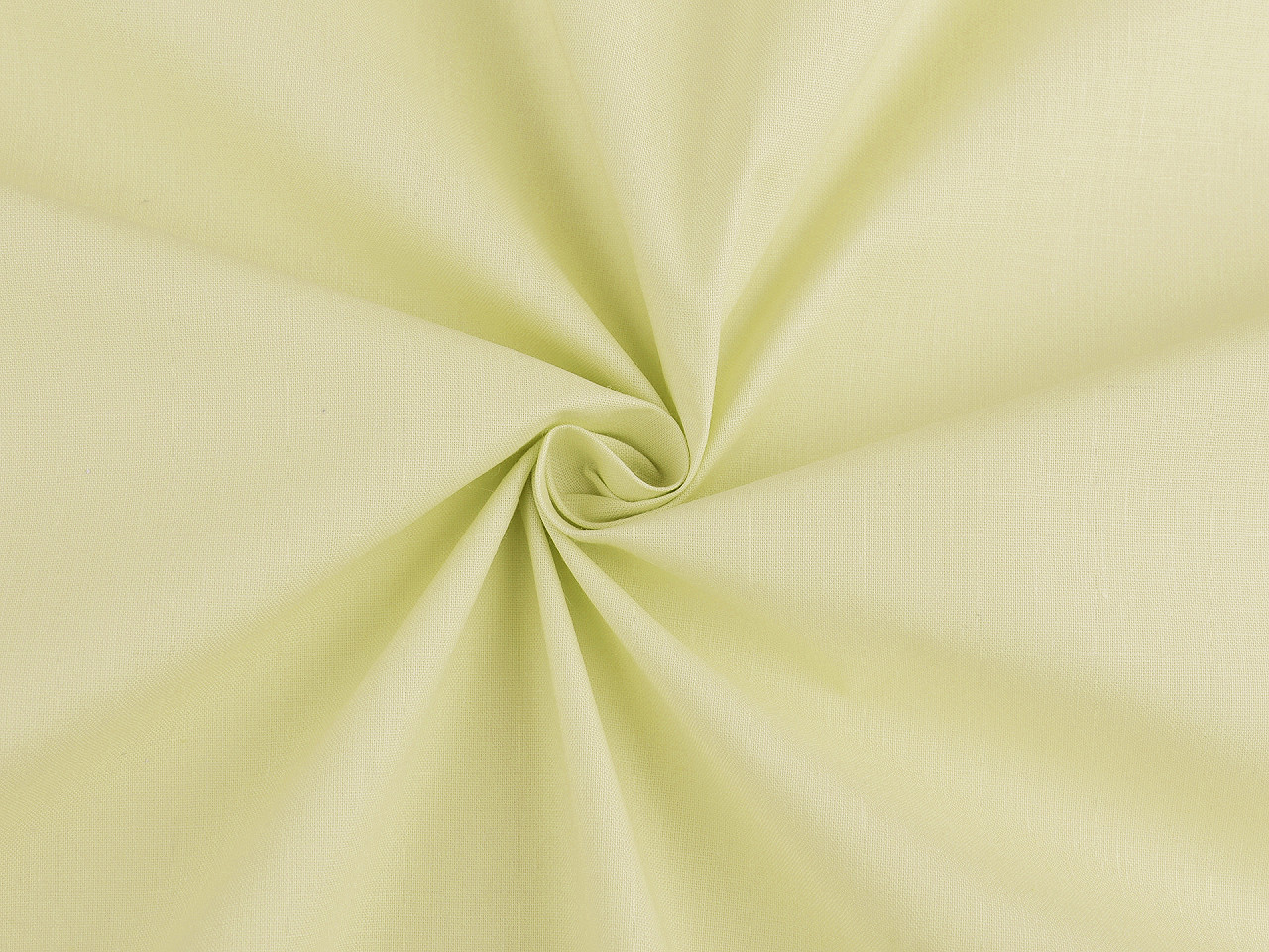 Bavlněná látka / plátno jednobarevná, střední, 1 (1) bílá