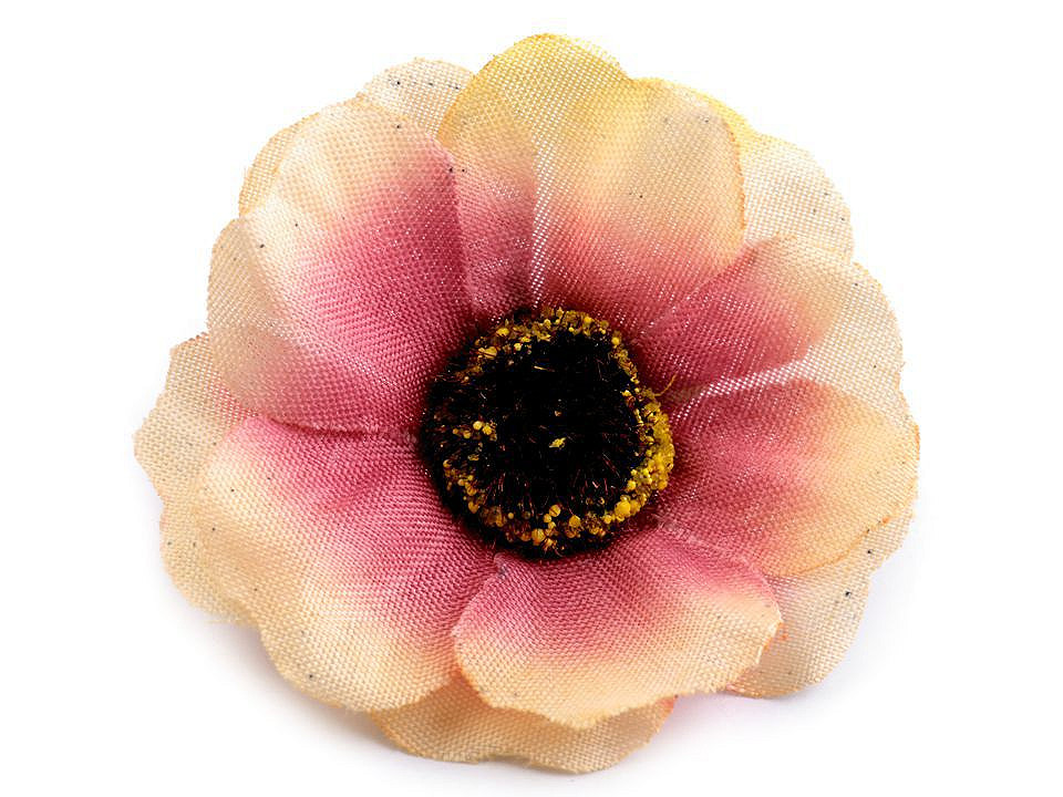Umelý kvet čajová ruža Ø5 cm