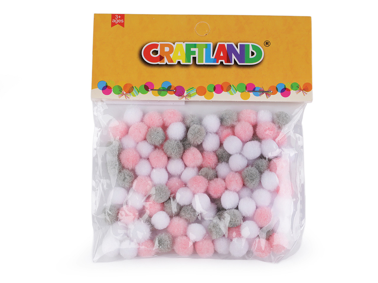 Bambulka mix barev Ø8 a 10 mm, malé, 4 (Ø8 mm) mix vánoční