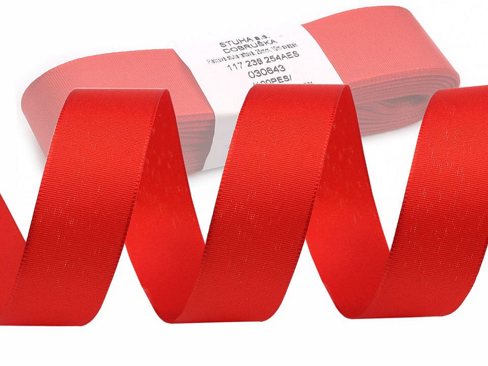 Stuha taftová šíře 15 mm, malé, 501 fialová lila