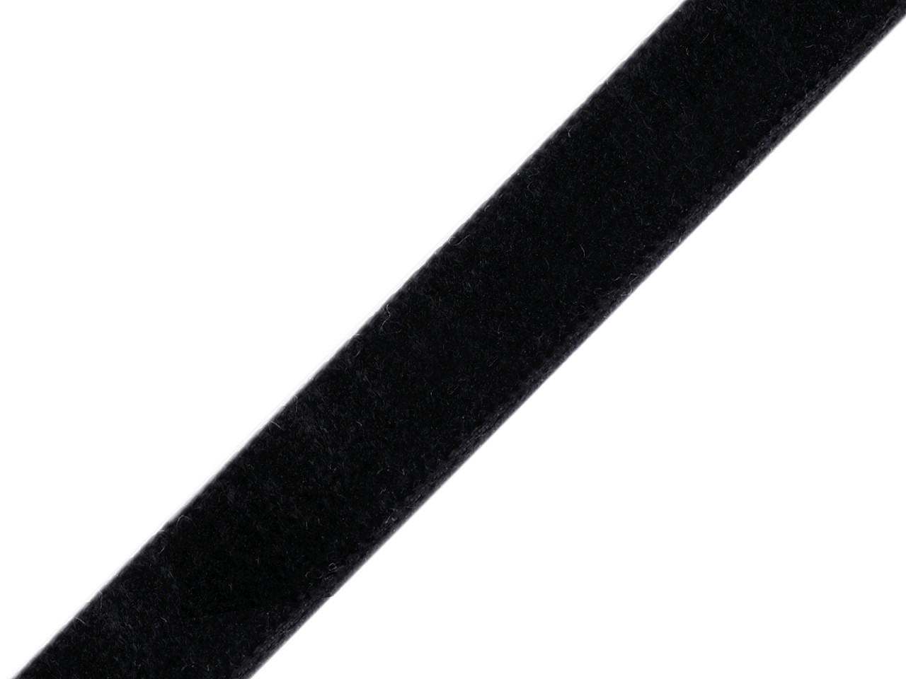 Velvet ribbon 9 mm wide, black, 3 m