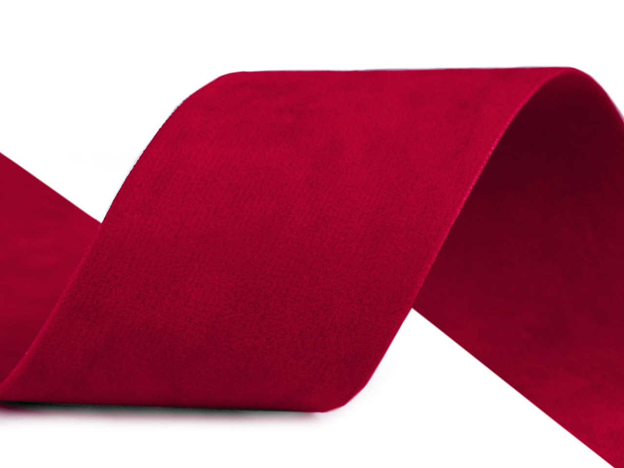 Semišová stuha velvet obojstranná šírka 40 mm
