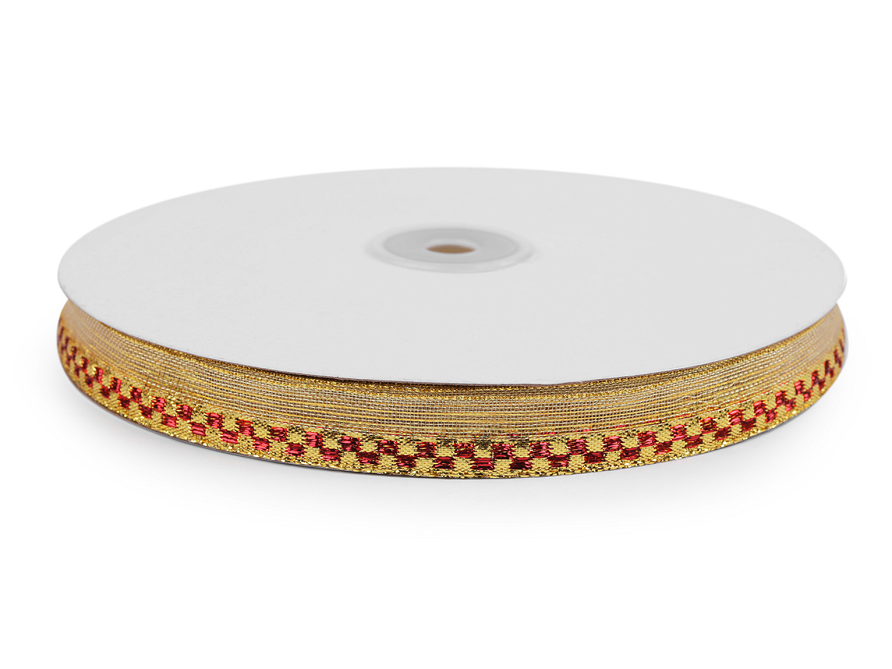 Stuha s lurexom šírka 15 mm