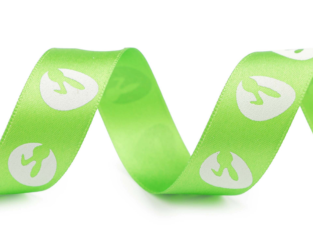 Saténová stuha Veľká Noc šírka 24 mm