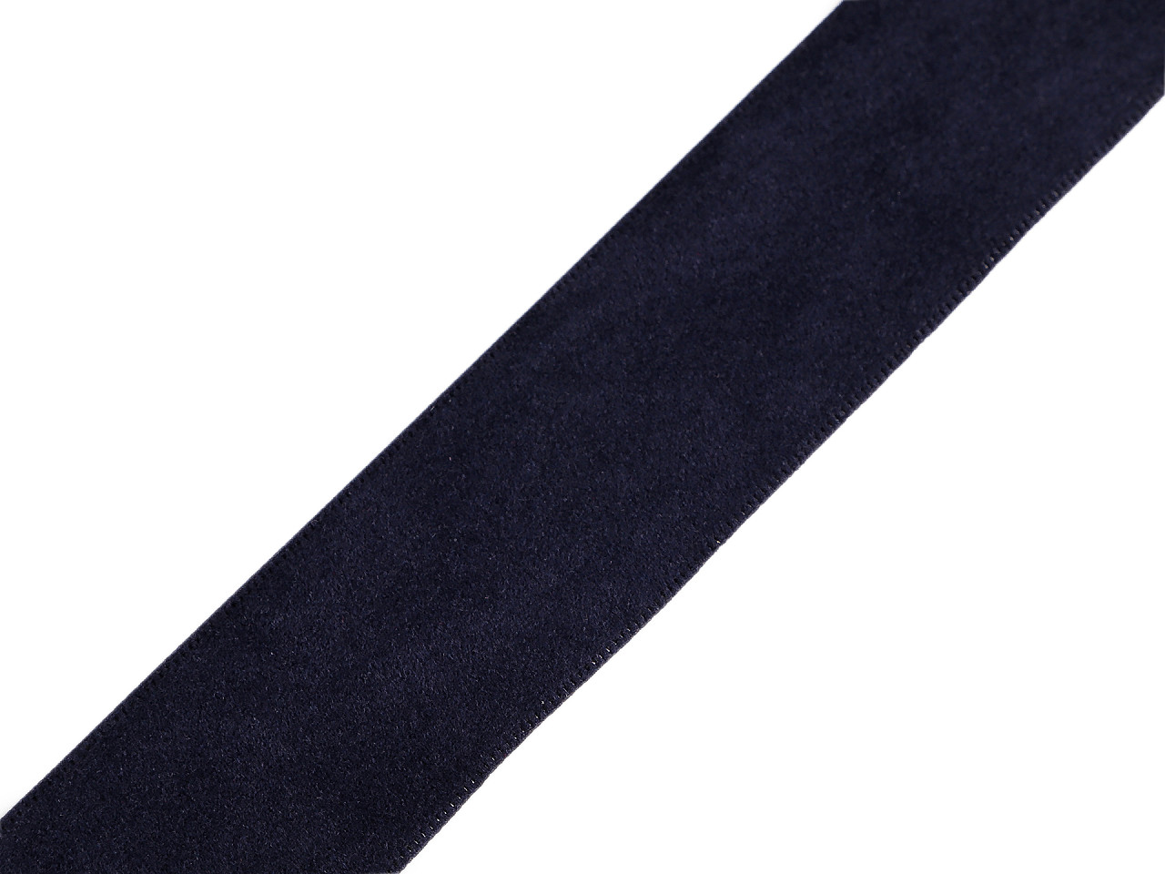 Sametová stuha velvet oboustranná šíře 40 mm, střední, 3 růžovofialová