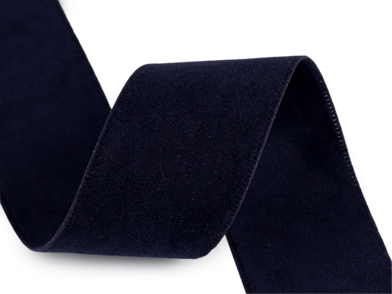Sametová stuha velvet oboustranná šíře 40 mm, střední, 3 růžovofialová