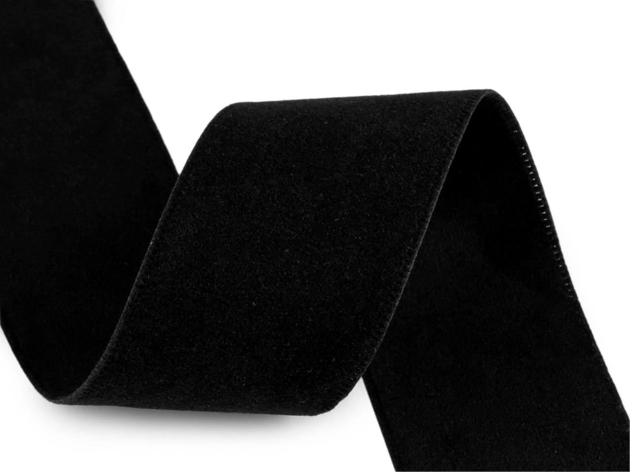 Sametová stuha velvet oboustranná šíře 40 mm, střední, 3 růžovofialová
