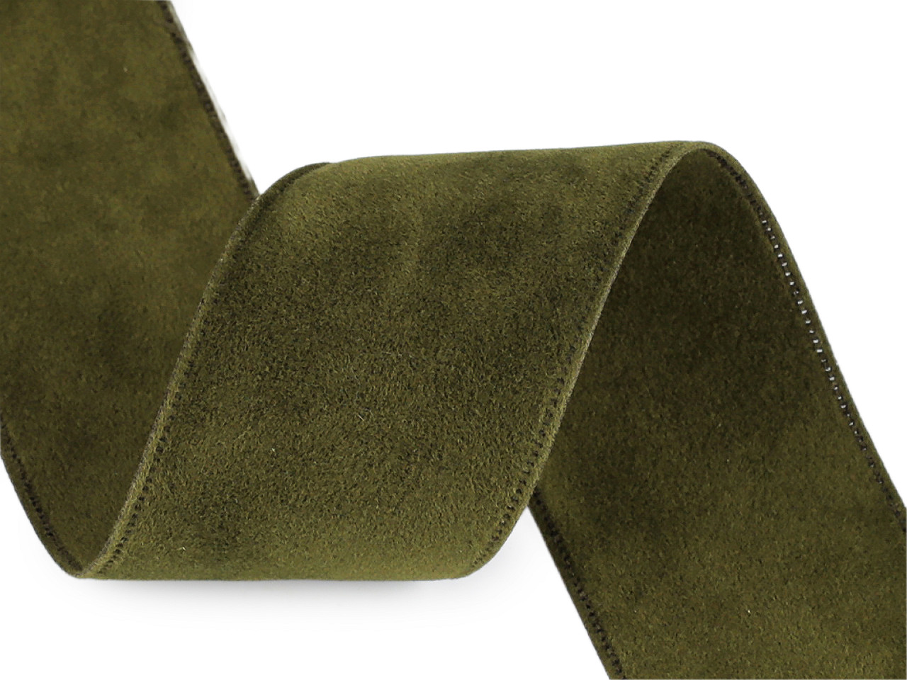Sametová stuha velvet oboustranná šíře 40 mm, střední, 3 růžovofialová