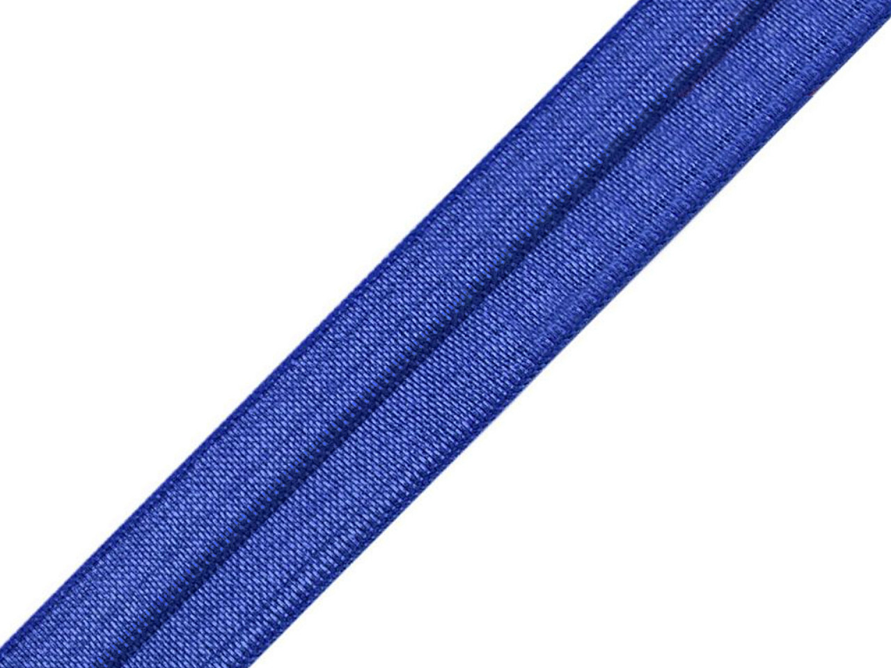 Hemming elastic band, half width 18 mm, royal blue, 5 m