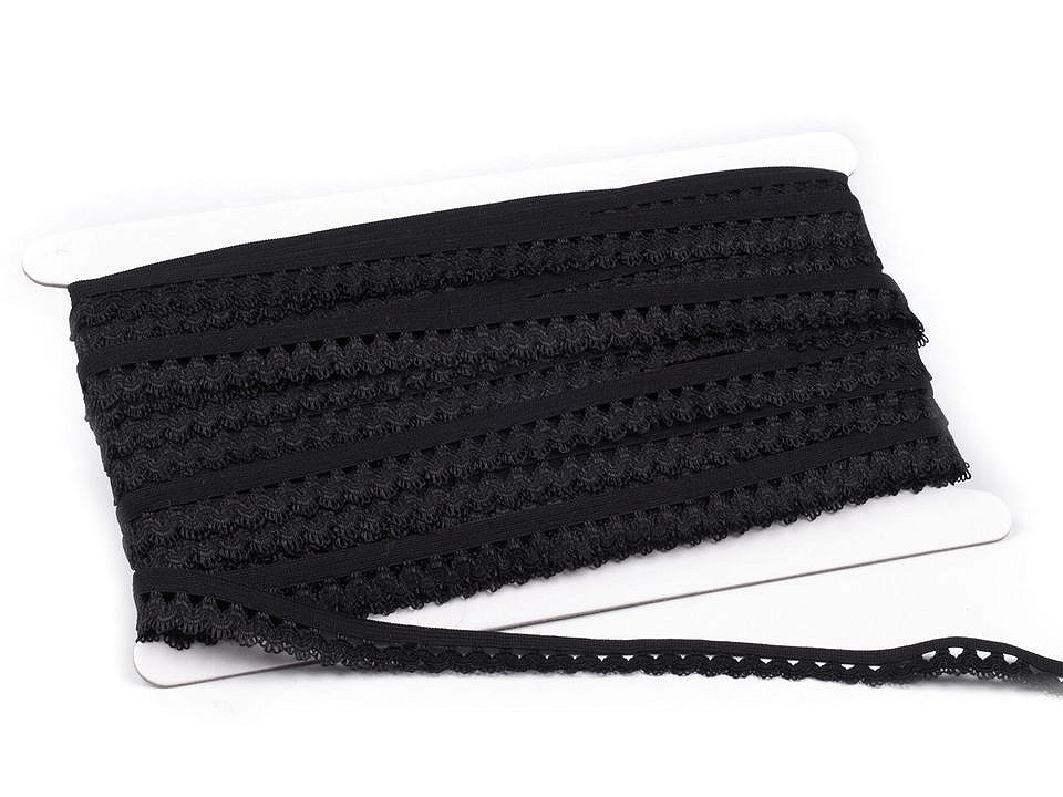 Ozdobná pruženka šíře 15 mm, střední, 27 šedá holubí