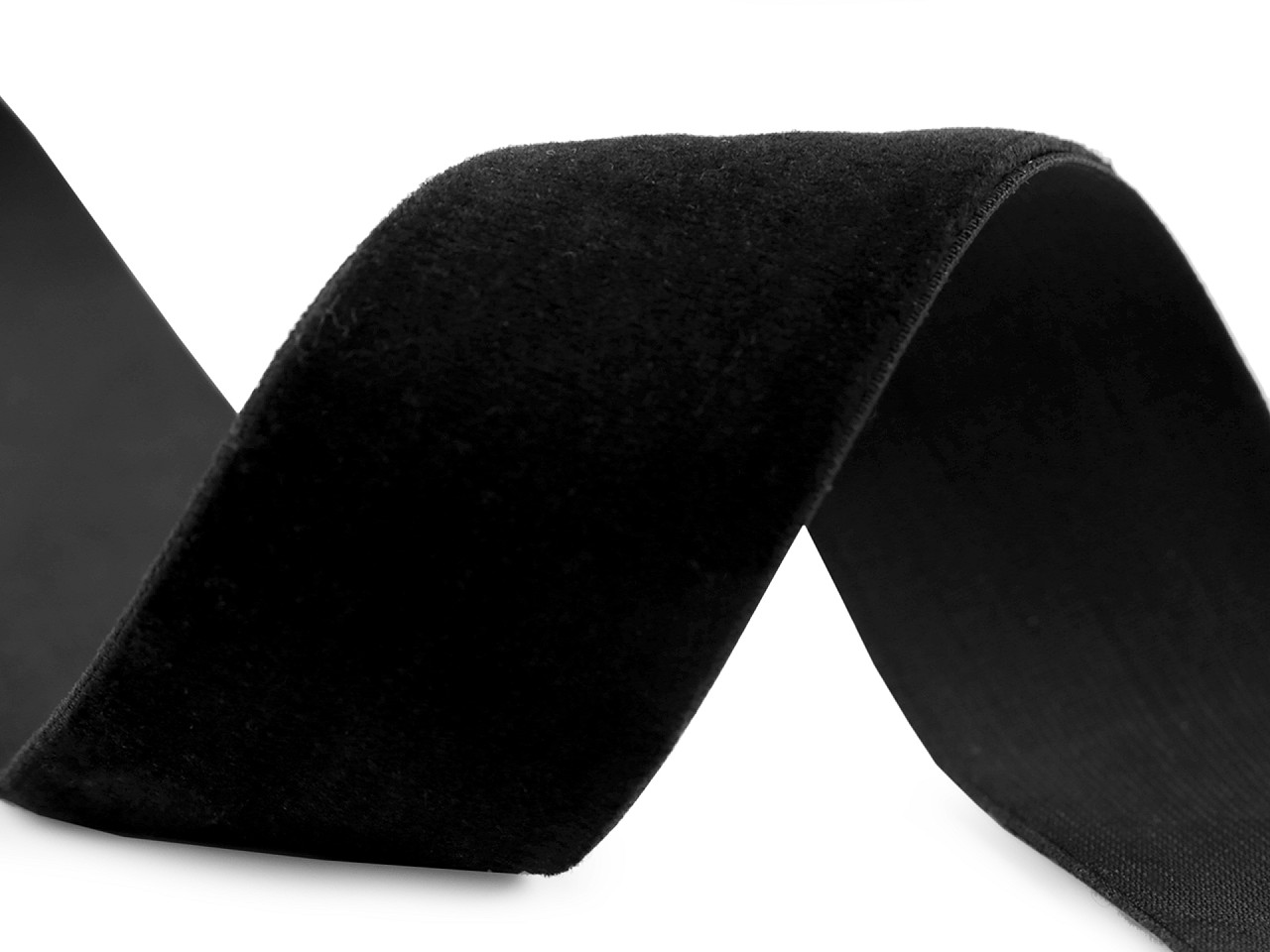 Pružná zamatka šírka 30 mm