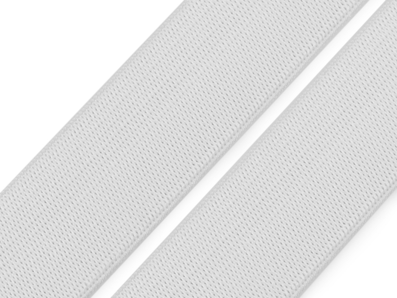 Pruženka tkaná šíře 25 mm, střední, 2 černá