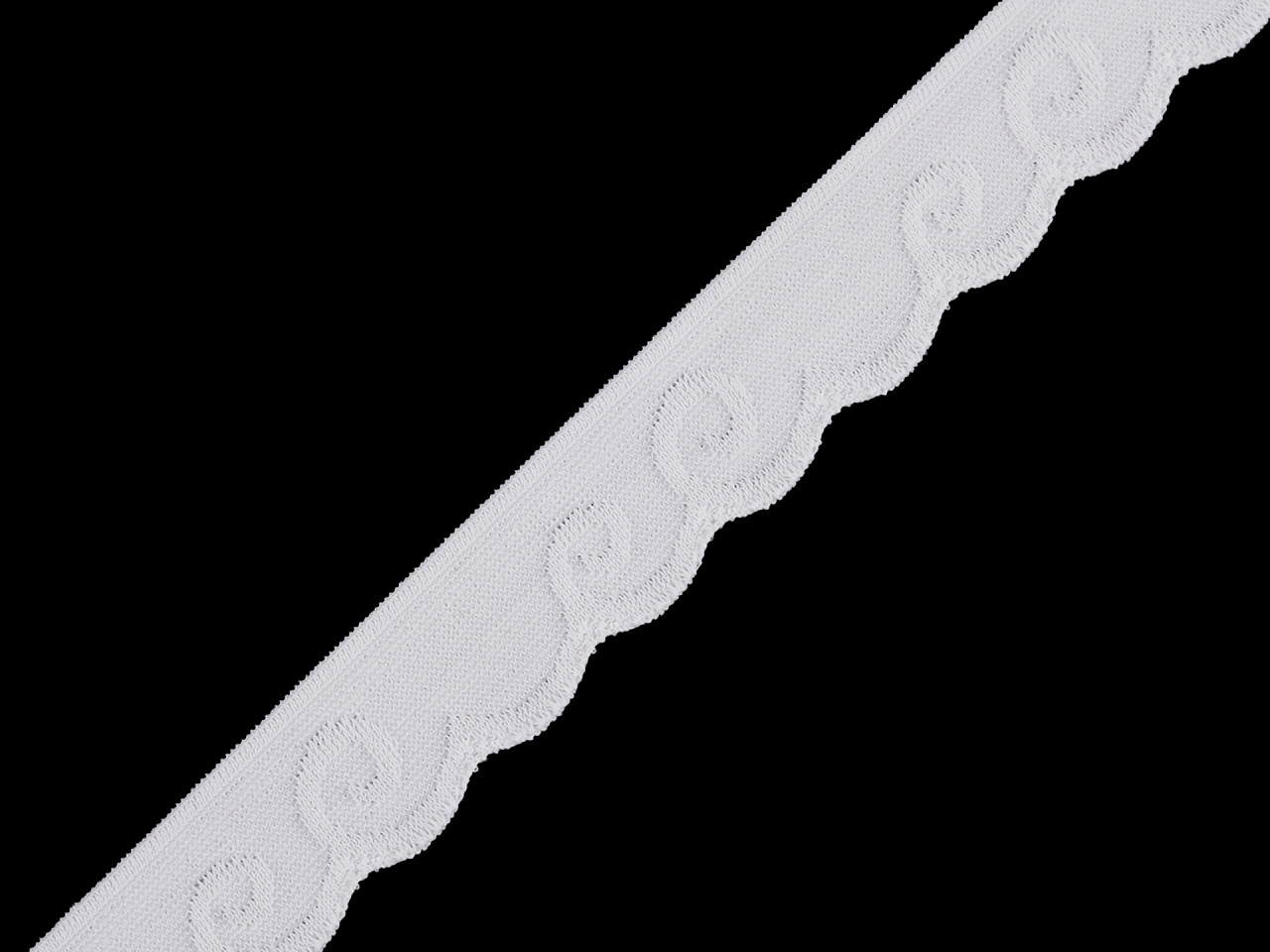 Guma jemná lemovacia zdobená šírka 11 mm