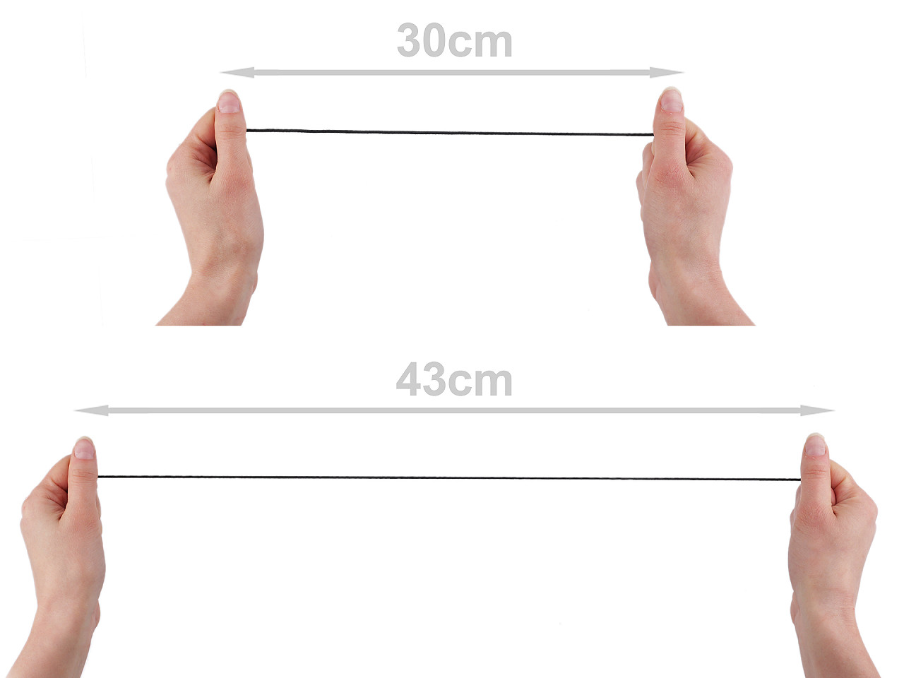 Kulatá pruženka Ø2 mm, střední, 14 modrá pařížská