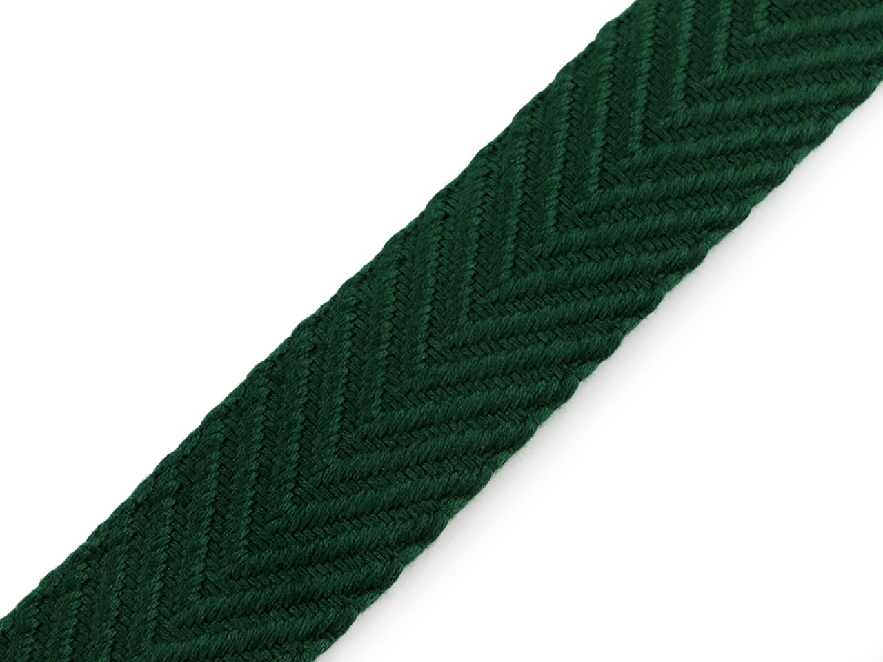 Oboustranný popruh šíře 38 mm, střední, 5 modrá tmavá