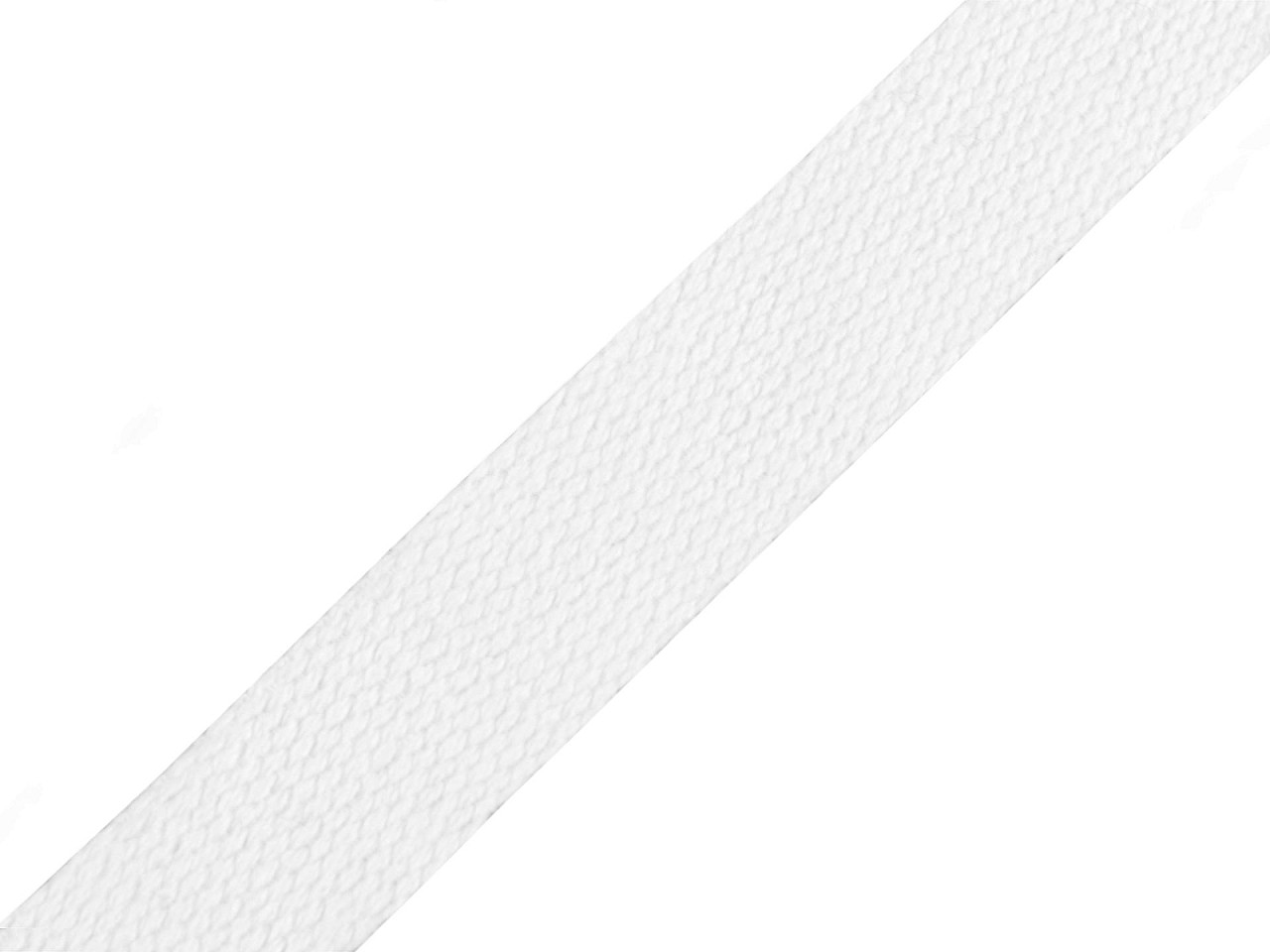 Bavlněný popruh šíře 20 mm, střední, 1 režná