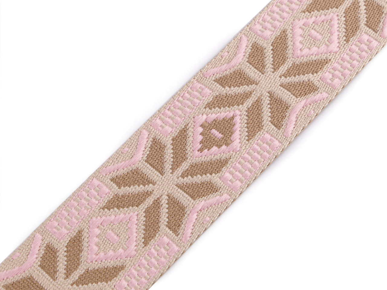 Popruh šíře 50 mm, střední, 1 béžová