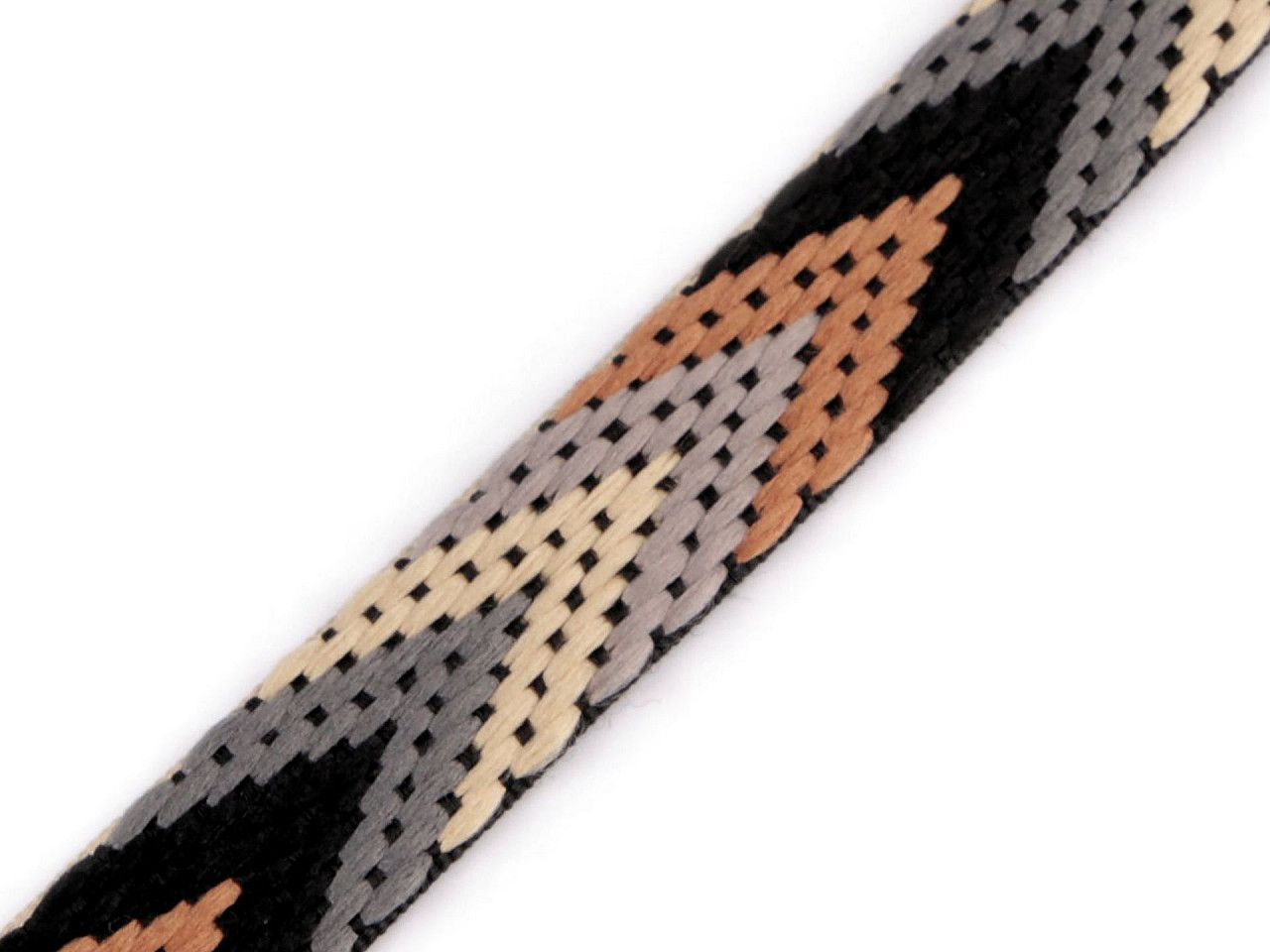 Popruh šíře 22 mm, střední, 2 lososová šedá