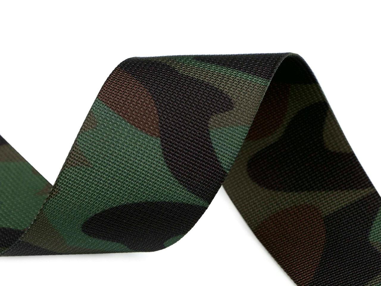 Obojstranný popruh maskáčový šírka 50 mm