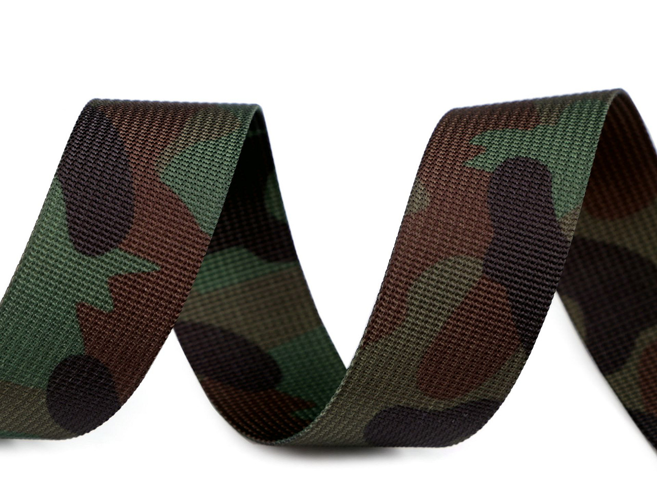 Obojstranný popruh maskáčový šírka 32 mm