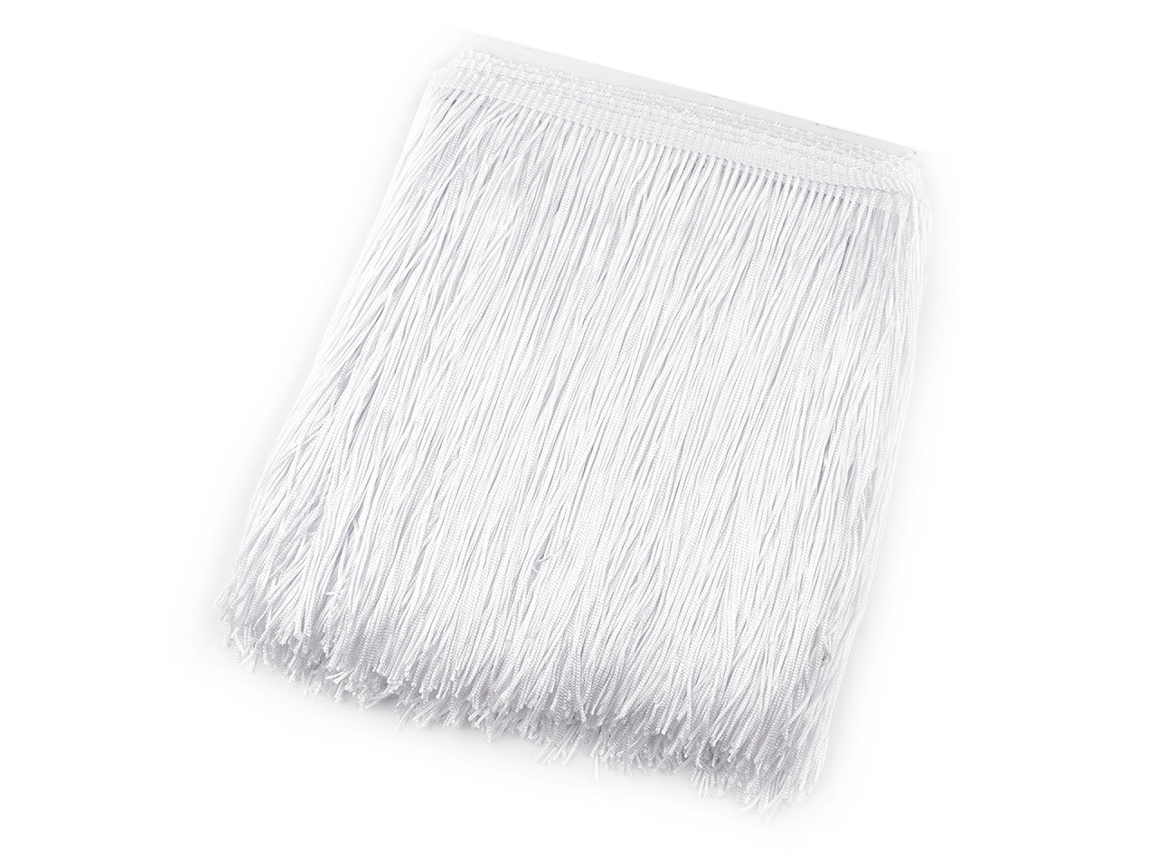 Třásně šíře 25 cm, střední, 4 bílá