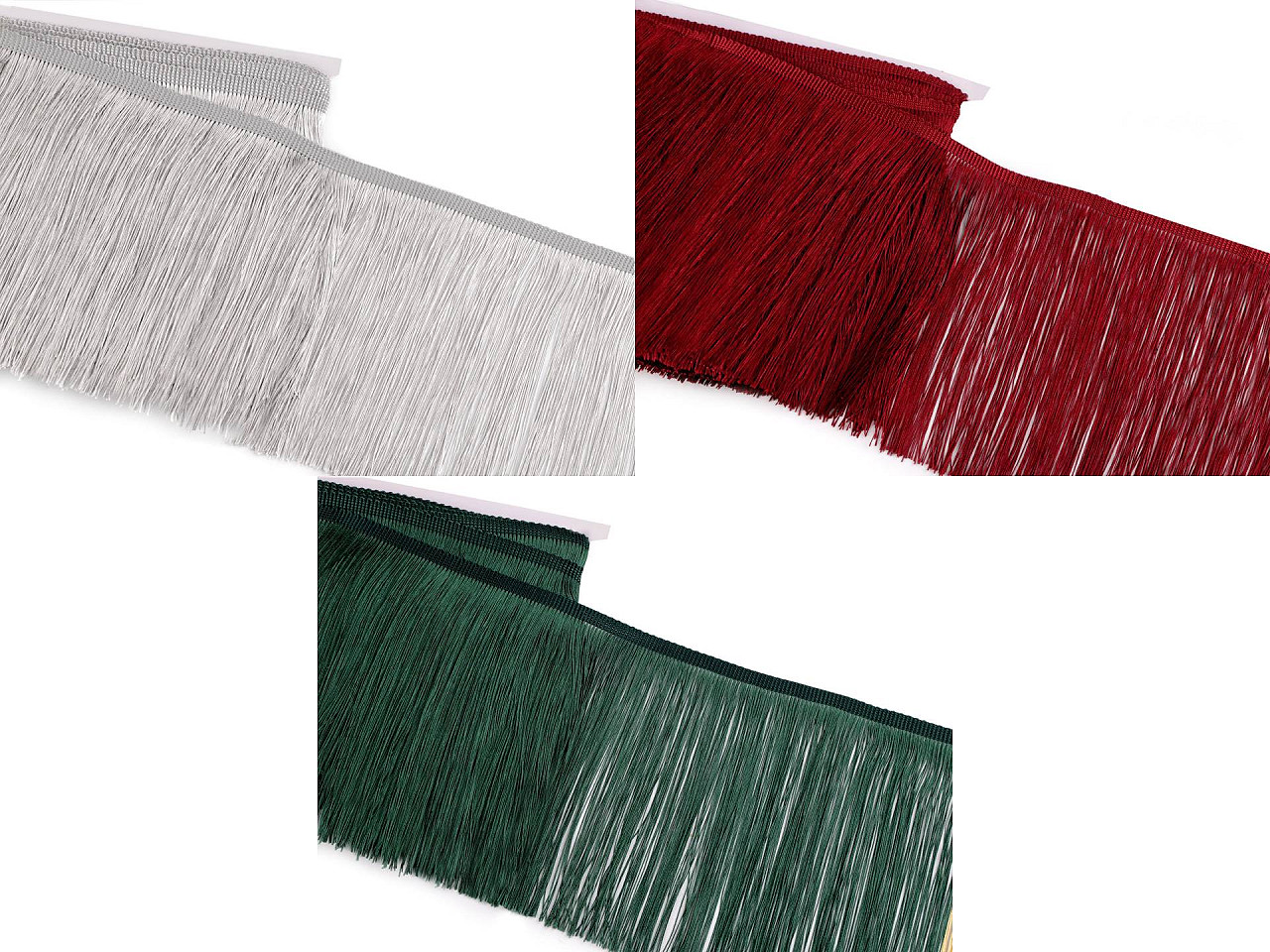 Strapce lesklé šírka 18 cm