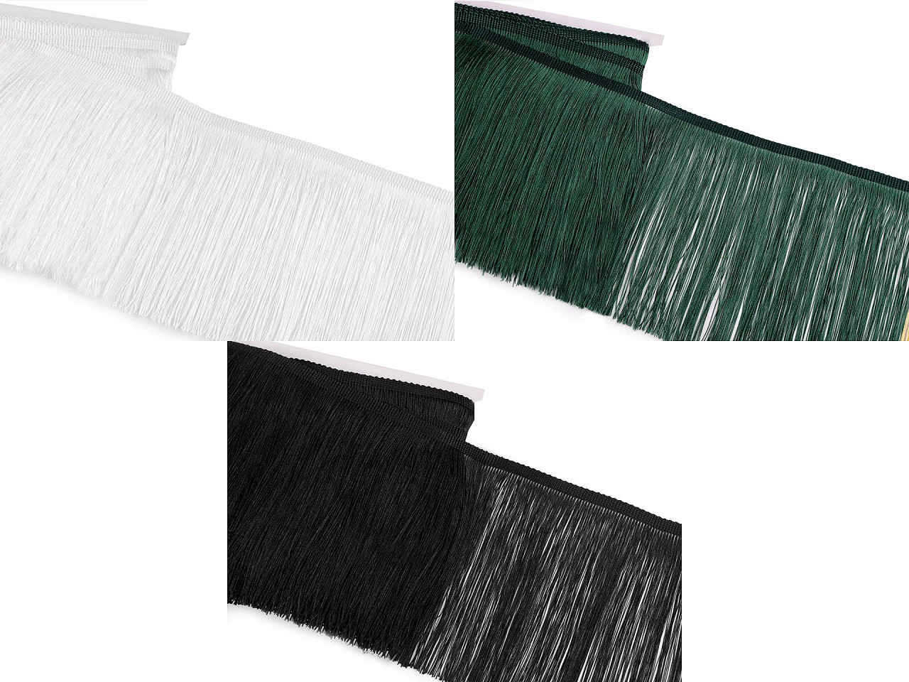 Strapce lesklé šírka 18 cm