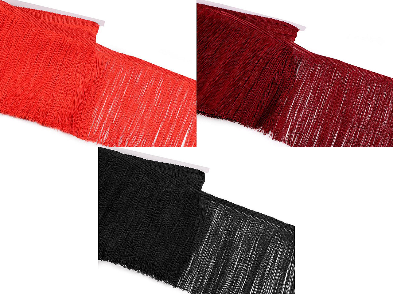 Strapce lesklé šírka 18 cm